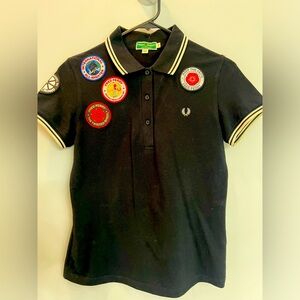 RARE Fred Perry Mod patches northern soul polo